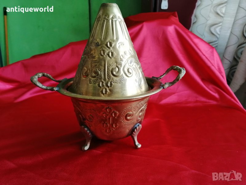 Стар Месингов Арабски , Османски Съд, снимка 1