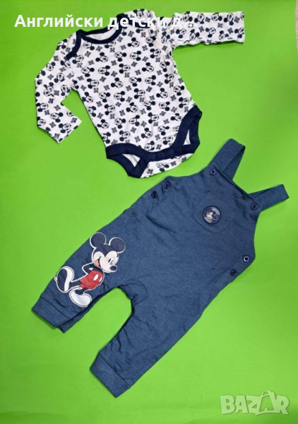 Английски детски комплект-MIKEY MOUSE, снимка 1