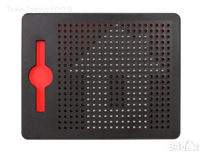 ДЪСКА + МАГНИТНИ ТОПЧЕТА + ПИСАЛКА С МАГНИТ, снимка 1