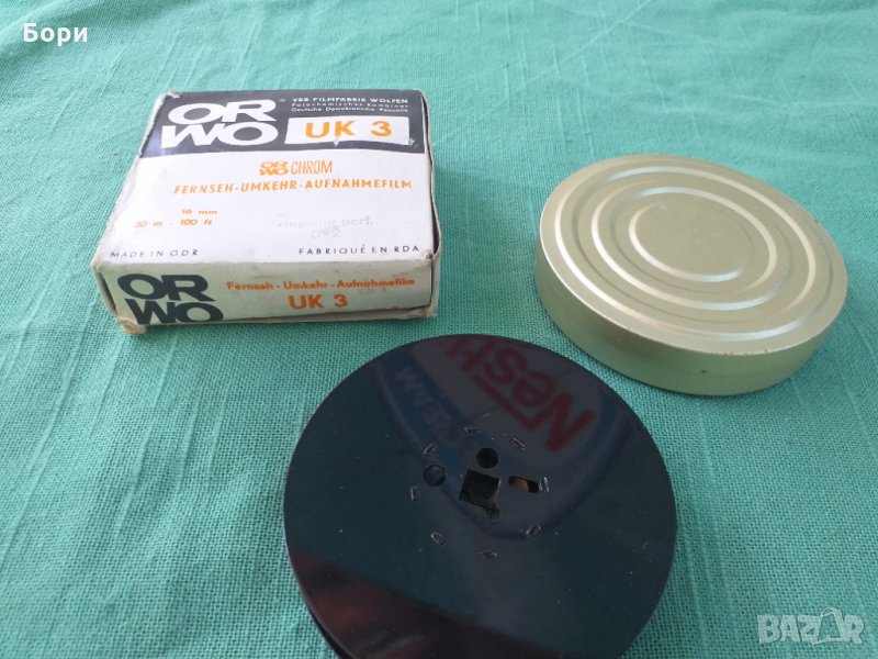 Нова 16мм лента ORWO CHROM UK 3 16MM 30.5M , снимка 1