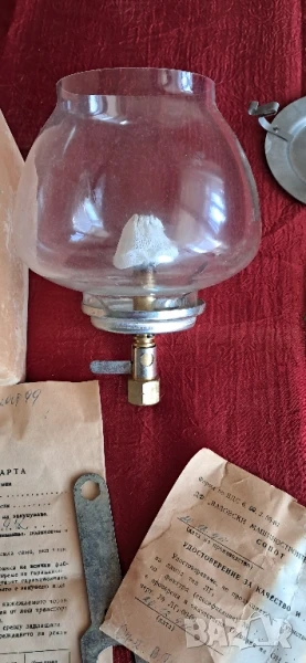 Стара туристическа лампа , снимка 1