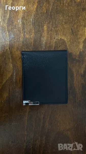 Черен мъжки портфейл, снимка 1