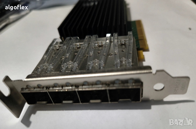 Silicom PE310G4I71L (Intel X710-DA4) Мрежова Платка 4-порта 10Gb SFP+, снимка 1