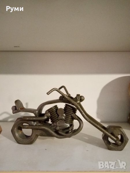Стара фигура  на мотор, снимка 1