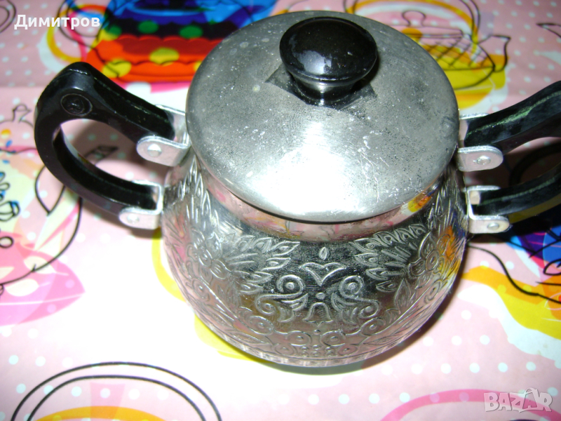 Посребрена захарничка СССР, снимка 1