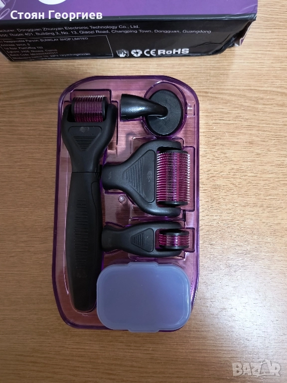 Дерма ролер, комплект дерма ролер, микроиглен, снимка 1