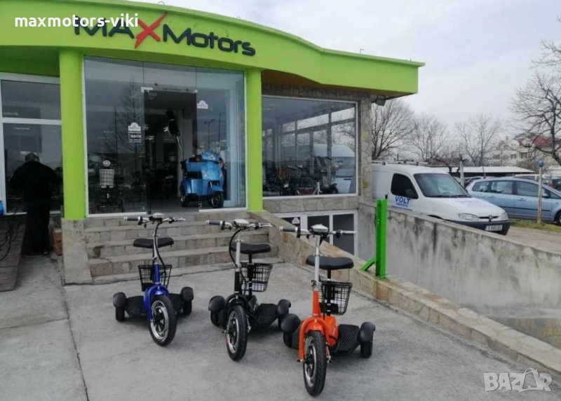 ТОП Електрически триколки А2 500W/48V/12Ah с малки гуми, снимка 1