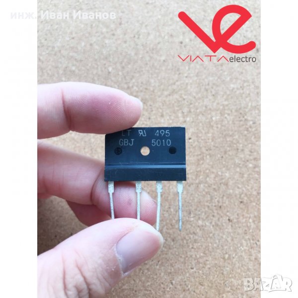 Изправителен мост по "схема Грец" 50A, 1000V, снимка 1