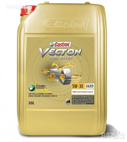Castrol Vecton Fuel Saver 5W30 E6/E9, 20л, снимка 1