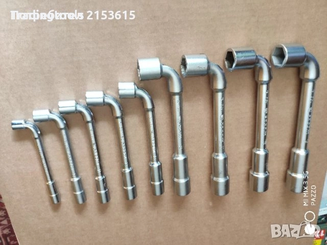 FACOM OGV 9броя Г образни ъглови проходни ключове, снимка 1