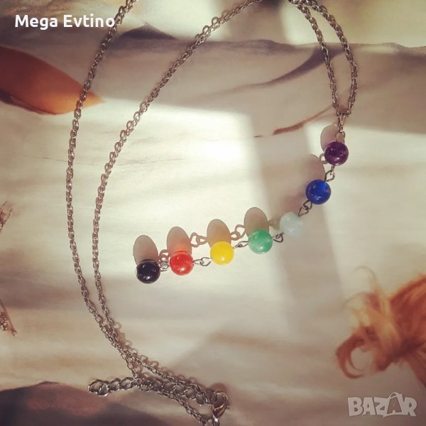 Ново колие с полускъпоценни камъни, снимка 1