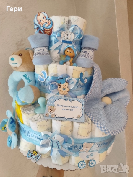 Торти от памперси Pampers premium care2, снимка 1