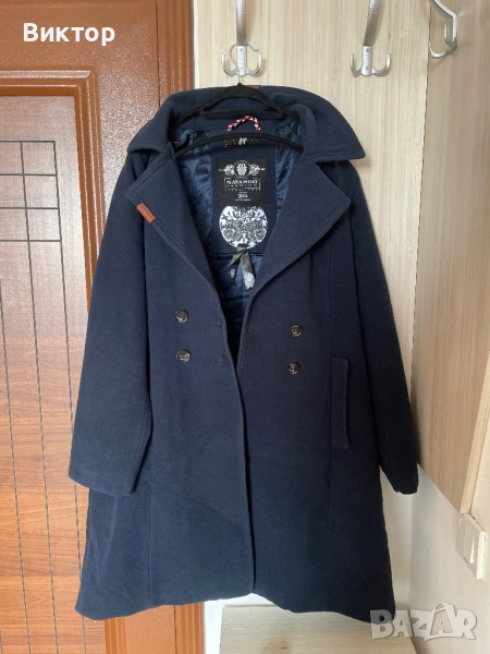 Тъмно Синьо Палто Navahoo, снимка 1