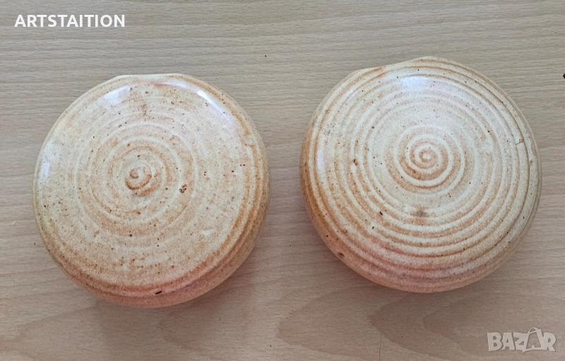 Керамични кашпи за стена охлювчета , снимка 1