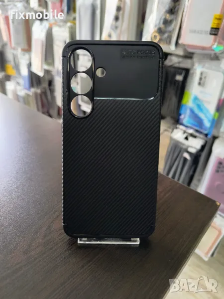 Samsung Galaxy S25 Carbon Fiber силиконов Калъф / Кейс, снимка 1