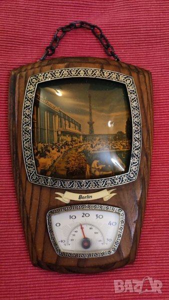 Сувенирен термометър Берлин, ГДР. , снимка 1