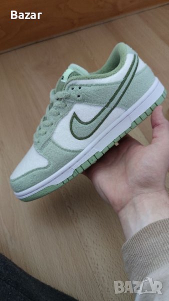 Нови Дамски Обувки Маратонки Размер 38 Номер Nike Green Dunk Зелени Маратонки , снимка 1