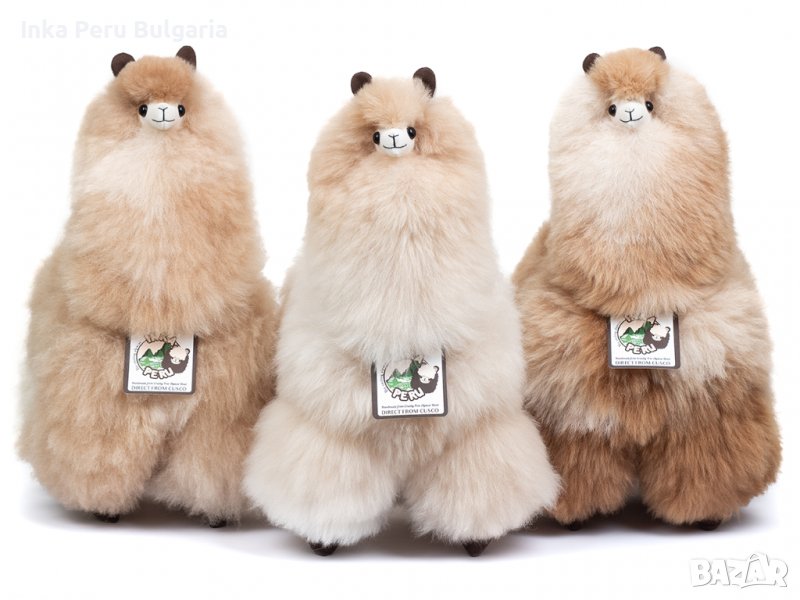  Усмихната алпака – огромна, 50 см, Sahara, снимка 1