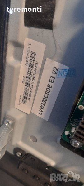 лед диоди от дисплей LVW280CSDE E3 V2 от телевизор Haier модел LE28F6600C, снимка 1