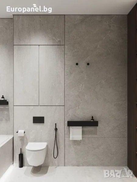 Декоративен панел за стена – ефект мрамор – 260 х 122 см, снимка 1