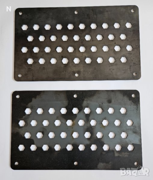 Метални изделия 4мм дебелина \ 2 бр. ЛАЗЕРНО РЯЗАНЕ, снимка 1