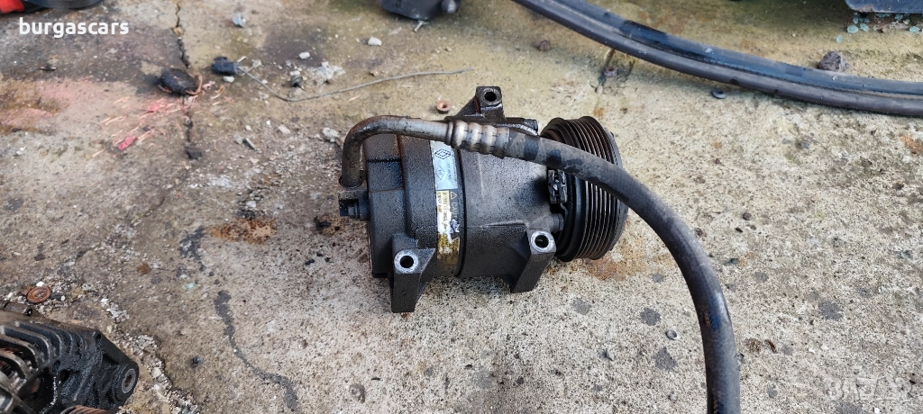 Компресор климатик 7700105765 R-134a Opel Vivaro 1.9CDTI-101к.с. - 150лв, снимка 1