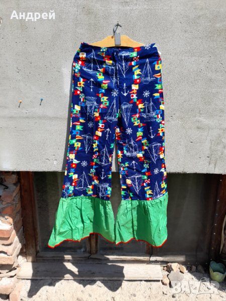 Стар карнавален,клоунски панталон, снимка 1