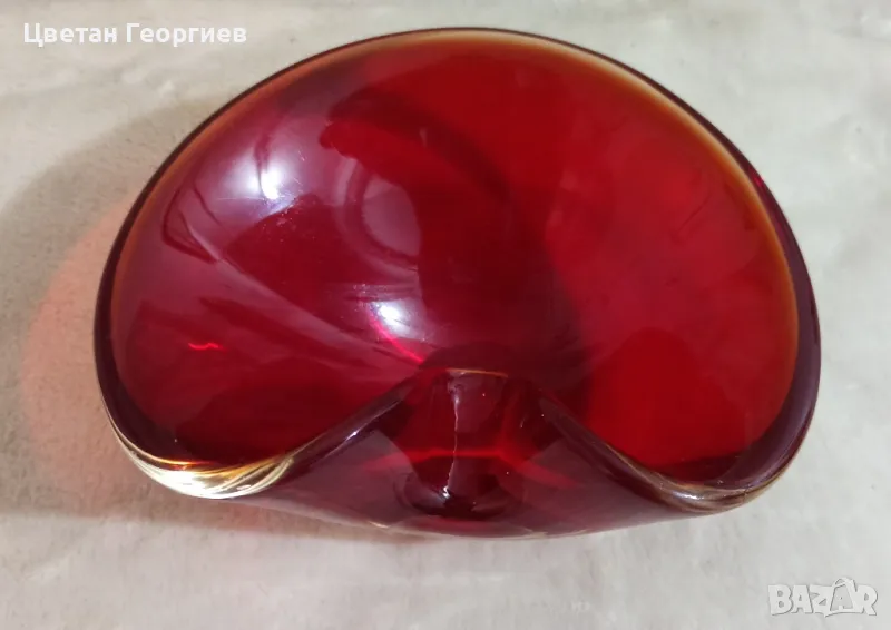 стъклена форма морано, снимка 1