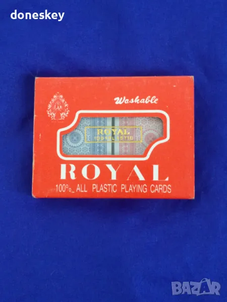 Две тестета карти Роял Пластик, снимка 1