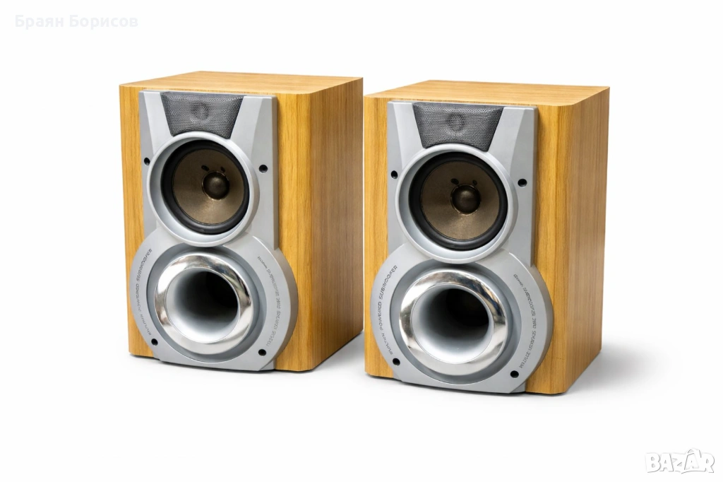 AIWA SX-WNH898 – оригинални дървени колони, комплект (2 бр.), снимка 1