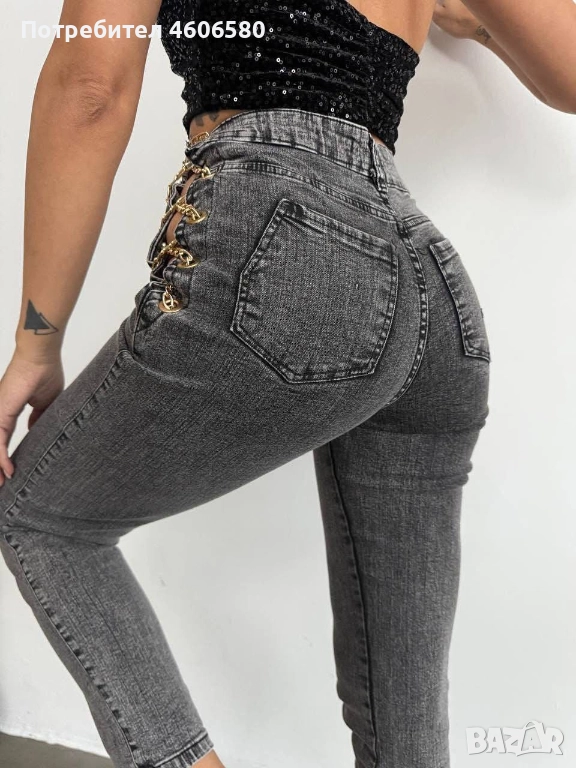 👖 Екстравагантни дънки – нови, снимка 1