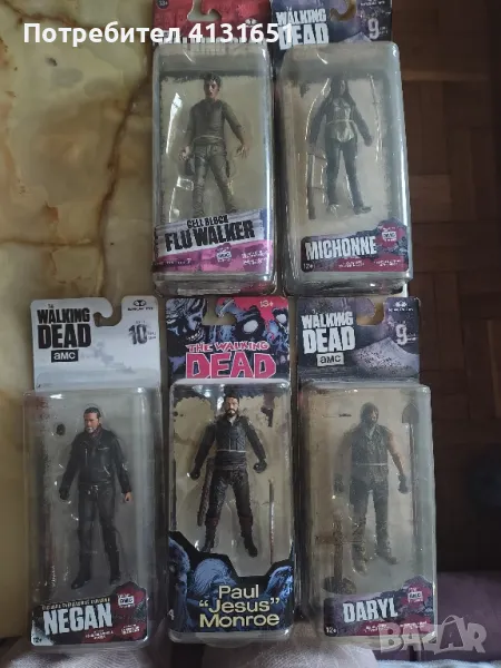 фигури на живите мъртви 5 бр., снимка 1