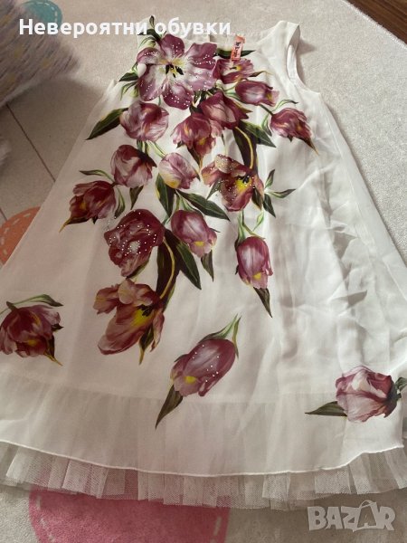 Детска  лятна рокля 122, снимка 1