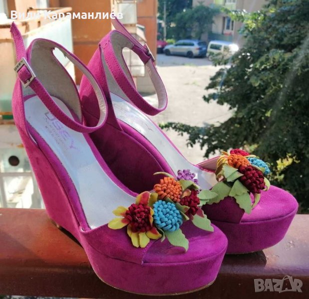 Супер свежарски италиански сандали в ярки цветове , снимка 1