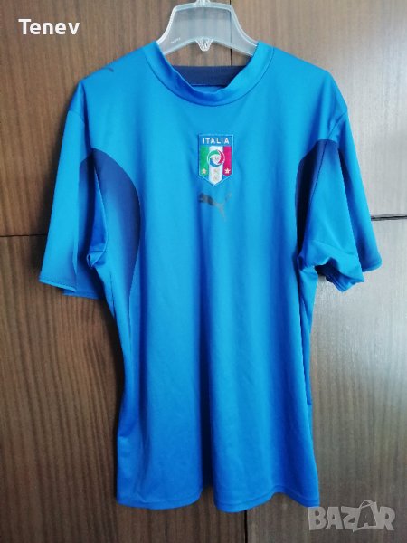 Italy World Cup 2006 Puma оригинална тениска фланелка размер М Италия Пума , снимка 1