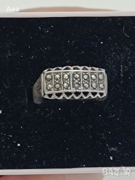 Красив сребърен пръстен ЖИ10, снимка 1