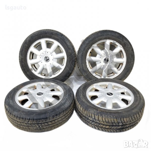 Алуминиеви джанти 4x100 с гуми R15 Mini Hatch (R50; R53)(2001-2006) ID:90012, снимка 1