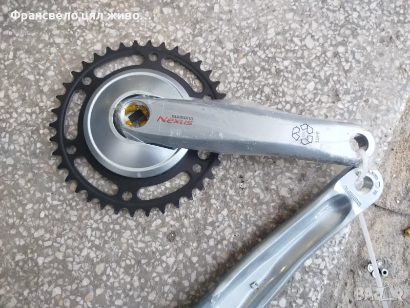 Курбел за велосипед колело Shimano nexus fc c6000, 33 зъба, снимка 1