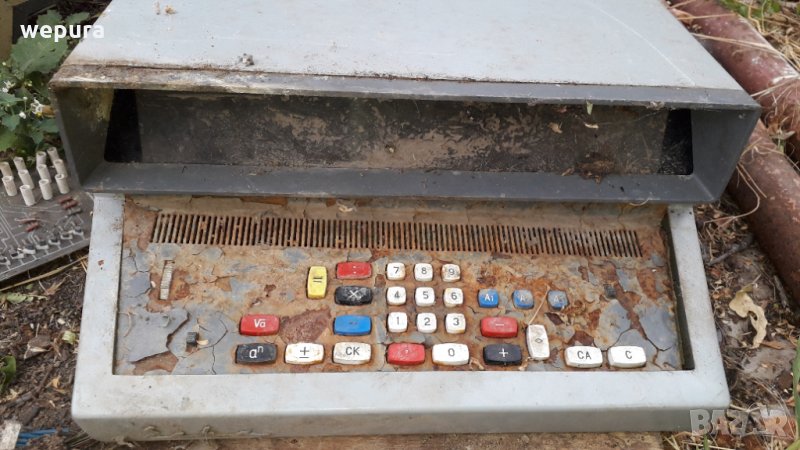 антика капак за първата българска елка 6521 лампи захранващ блок платки , снимка 1