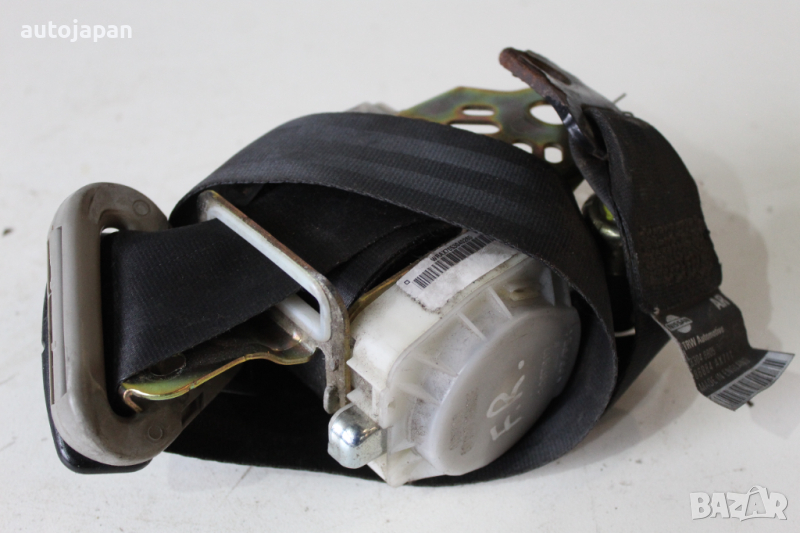 Преден десен предпазен колан Нисан микра к12 1.5дци 82кс 05г Nissan micra k12 1.5dci 82hp 2005, снимка 1