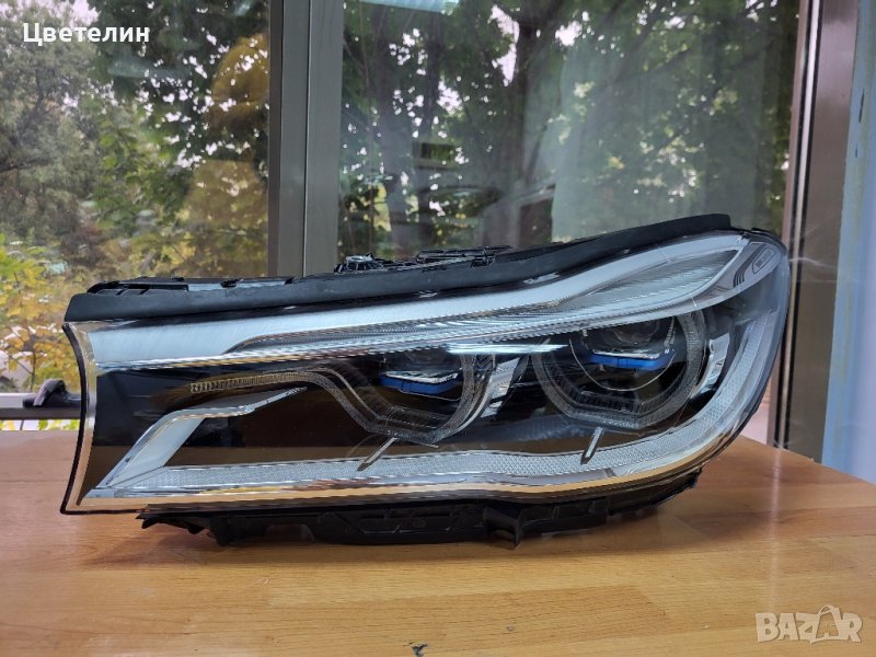 -Ляв фар фарове BMW 7 G11 Laser Lqv far farove бмв 7 Г11 лазер 747133-01 7729200012, снимка 1