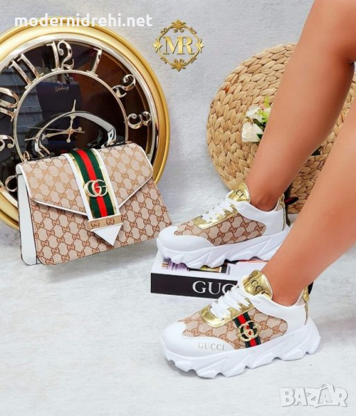 Дамски спортни обувки и чанта Gucci код 142, снимка 1