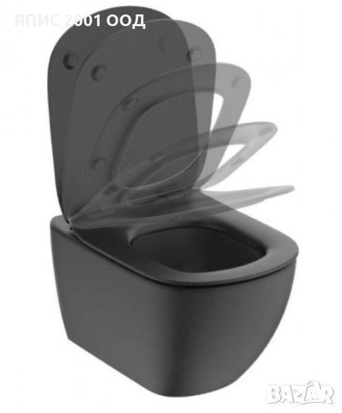 Комплект за вграждане 4 в 1 - Структура IS+ чиния Tesi AquaBlade+ бутон ...