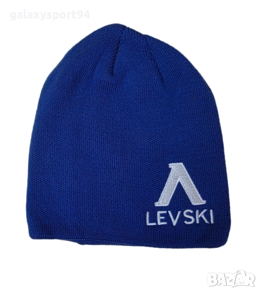 Зимна шапка Левски София Ново  Плетена Памучна Сезон 25/26, снимка 1
