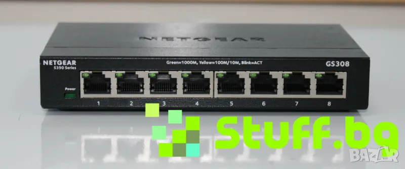 Суич NETGEAR ProSafe GS308v3, снимка 1
