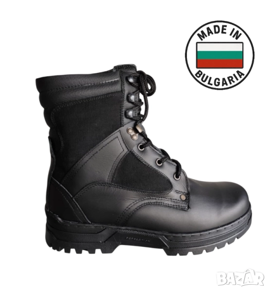 Български кубинки от естествена кожа - зимни, снимка 1