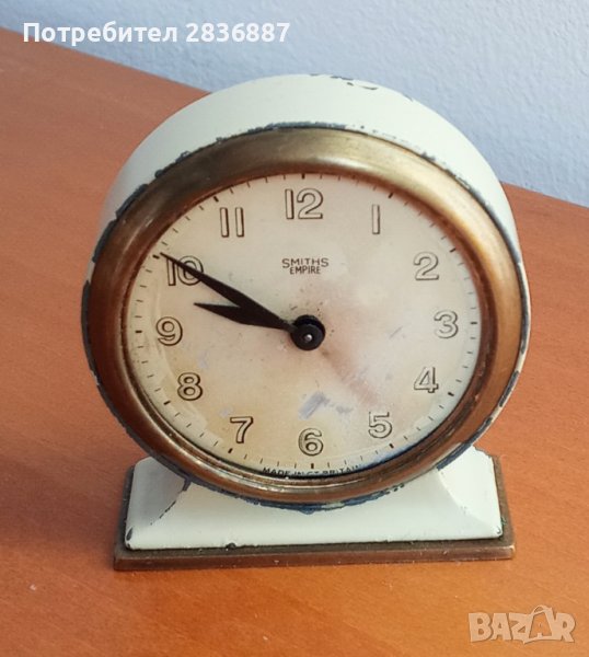 Стар настолен британски часовник Smiths Empire, снимка 1