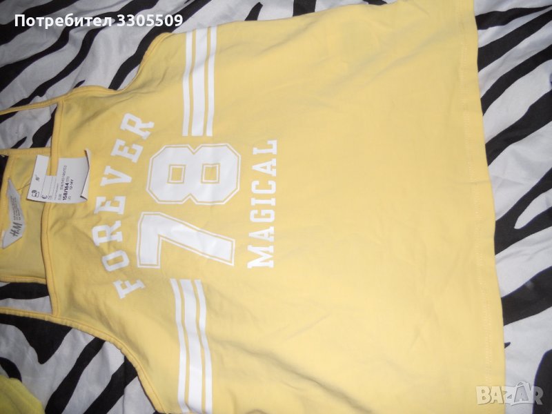 Нов Готин спортен Топ Потник размер ХС С 12-14 год., снимка 1