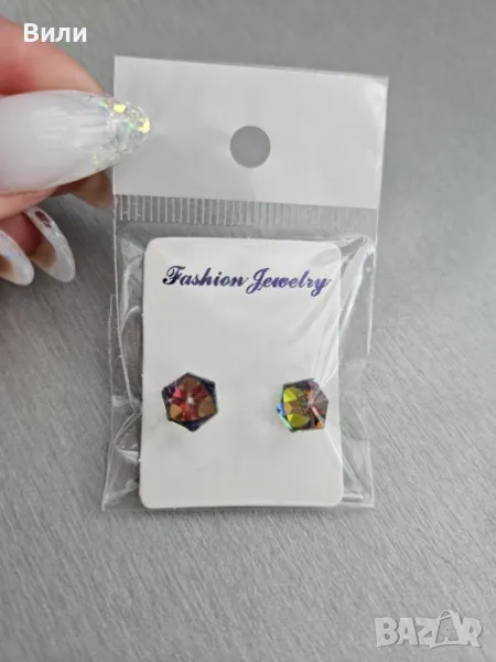 Обеци на магнит, снимка 1