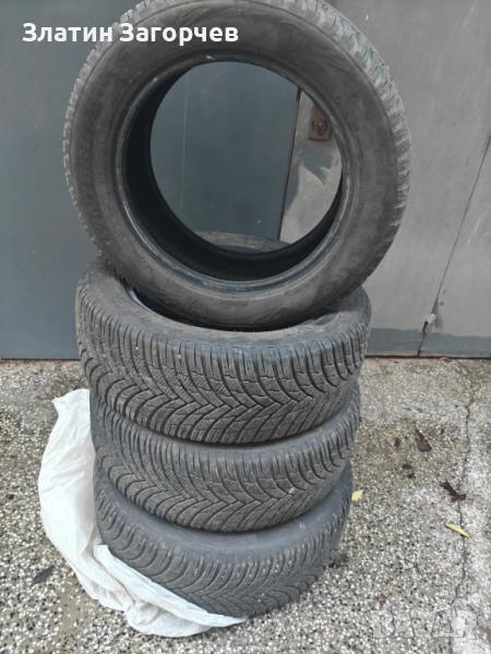 Продавам зимни гуми Firestone Winterhawk 4 215/55/R16, снимка 1